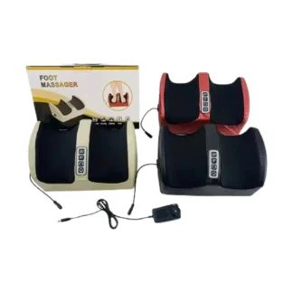 Electric Foot Massager with Heat & Kneading Functions for Pain Relief and Calf Massage
